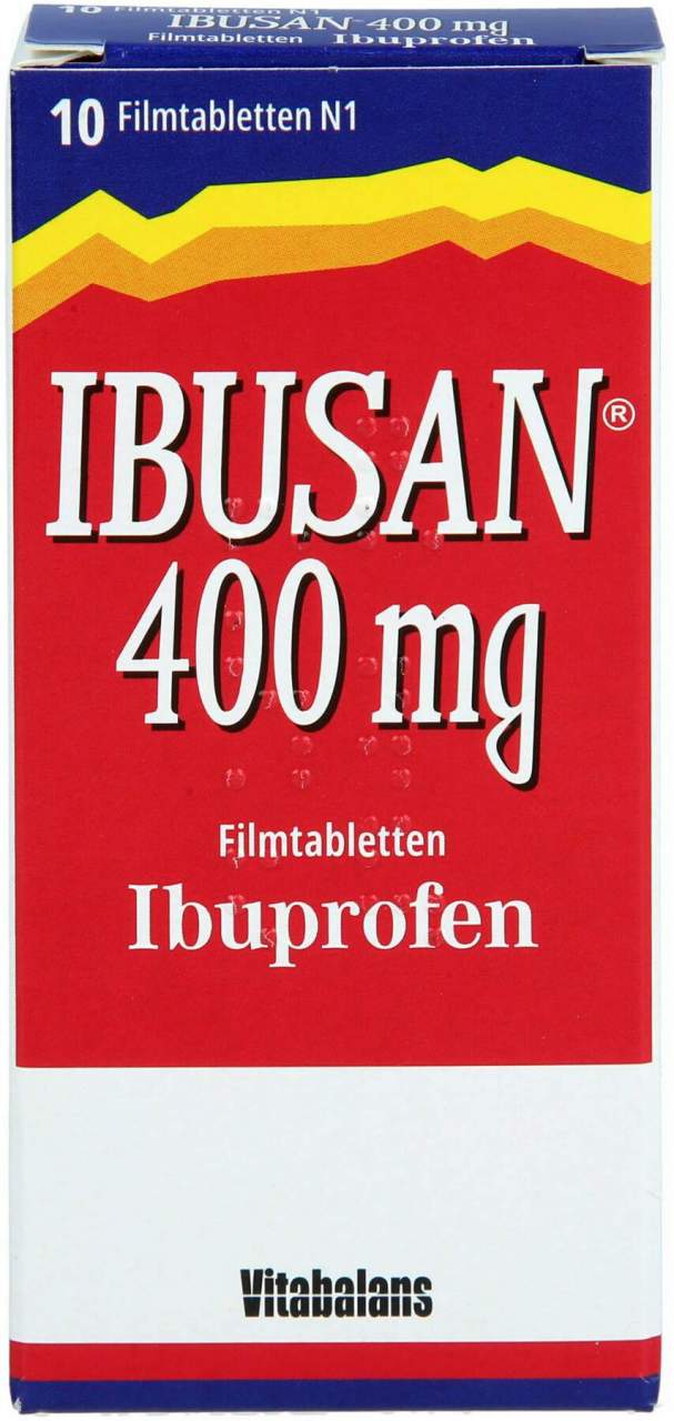 Ibusan 400 mg Filmtabletten 10 Stück
