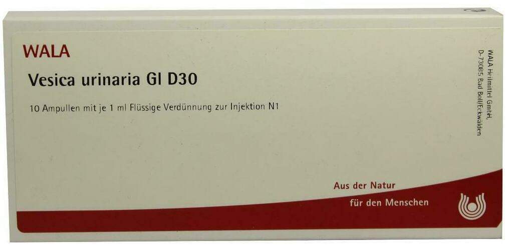 Wala Vesica Urinaria Gl D30 10 X 1 ml Ampullen