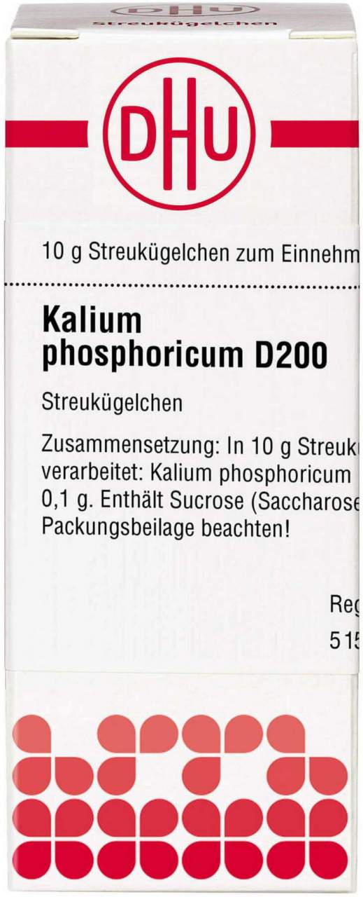 Dhu Kalium Phosphoricum D200 Globuli 10 G