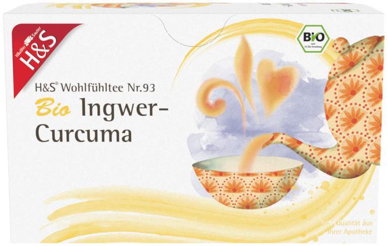 H&S Bio Ingwer-Curcuma 20 Filterbeutel