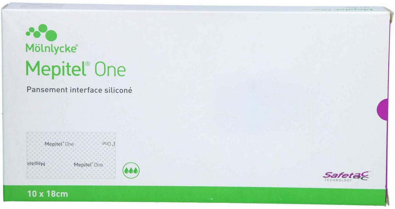 Mepitel One Silikon Netzverband 10x18 cm