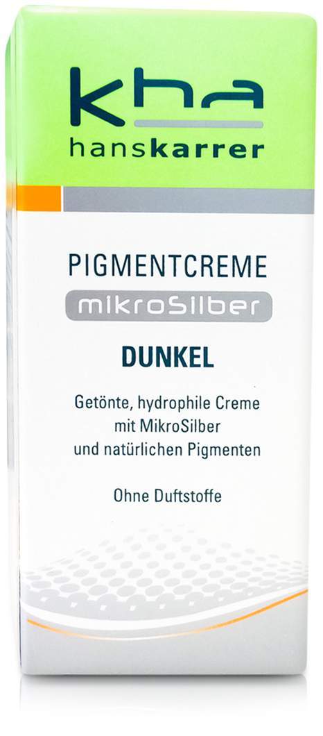 Hans Karrer Pigmentcreme Mikrosilber Dunkel - Pigmentcreme