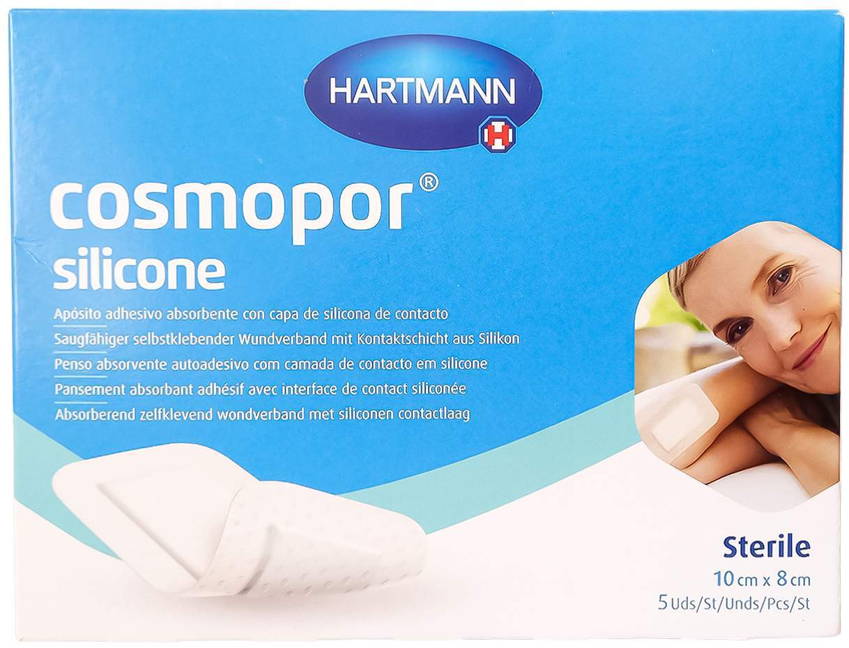 Cosmopor Silicone Wundverband 8x10 cm