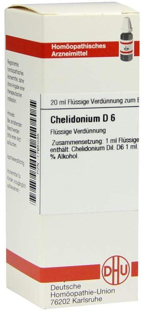 Dhu Chelidonium D6 20 ml Dilution