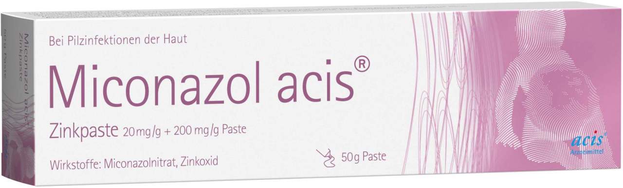 Miconazol Acis Zinkpaste 50 G