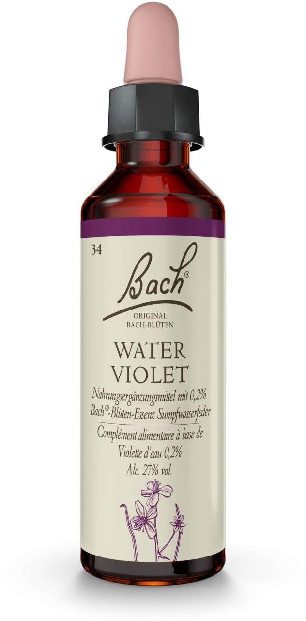 Bachblüten Water Violet 20 ml Tropfen