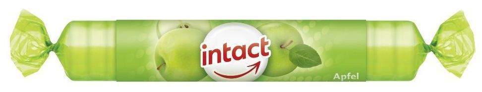 Intact Traubenzucker Apfel Rolle 40 G