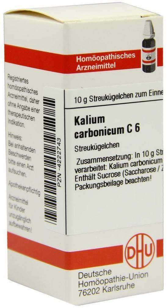 Dhu Kalium Carbonicum C6 Globuli