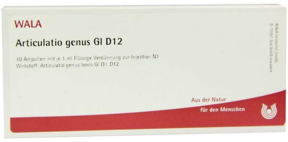 Wala Articulatio Genus Gl D12 10 X 1 ml Ampullen