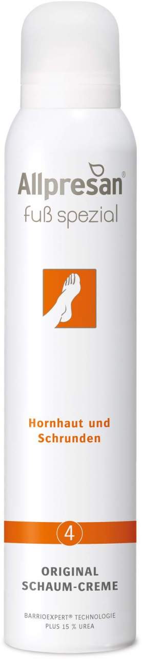 Allpresan Fuß Spezial Hornhaut und Schrunden Nr.4 200 ml Schaum - Zur Hornhautreduzierung