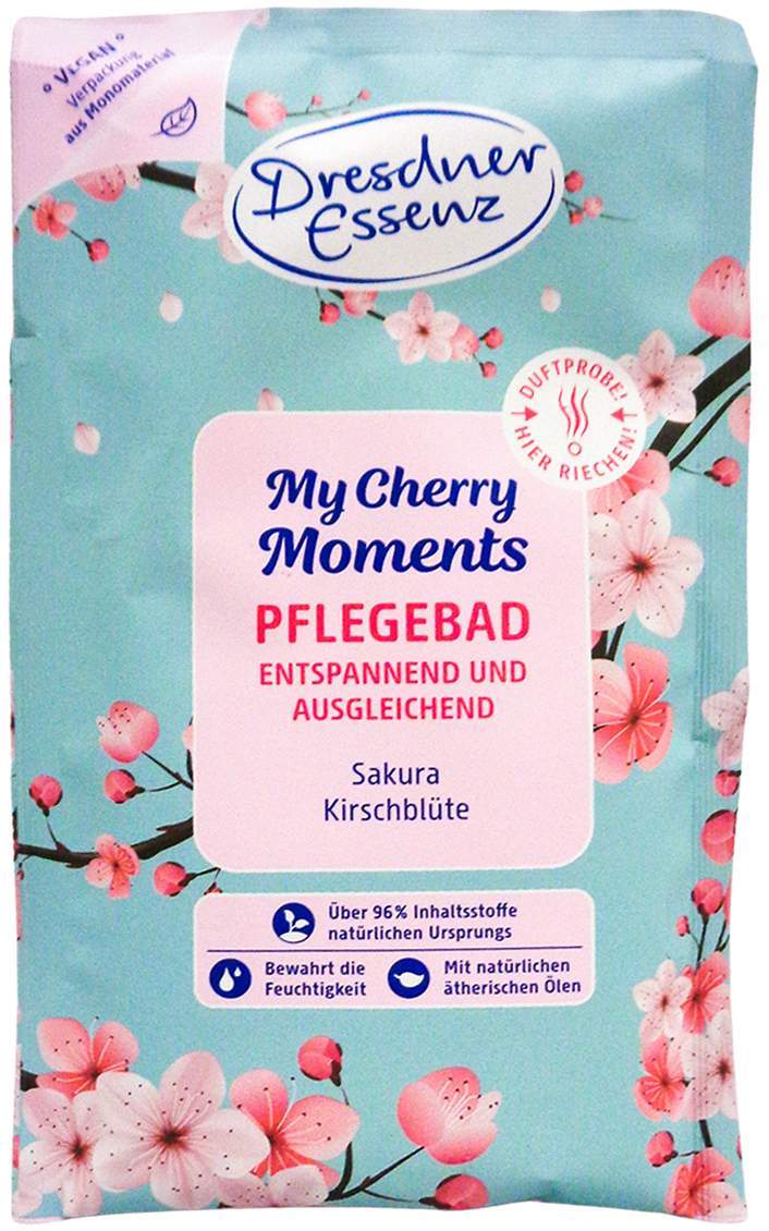 Dresdner Essenz Pflegebad My Cherry Moments 60 G - Badezusatz