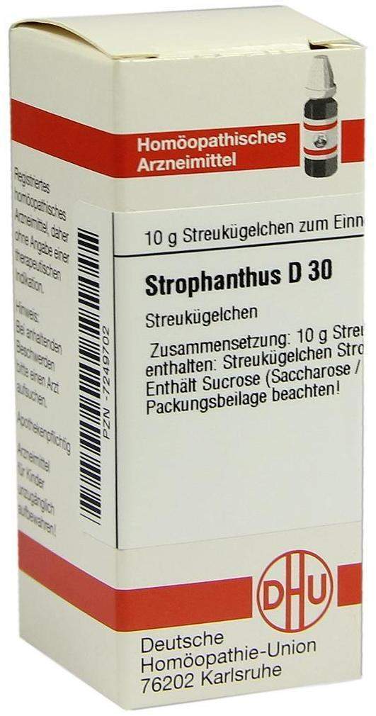 Dhu Strophanthus D30 10 G Globuli
