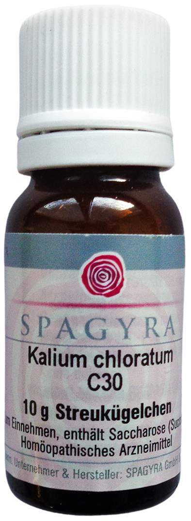 Kalium Chloratum C 30 Globuli 10 G