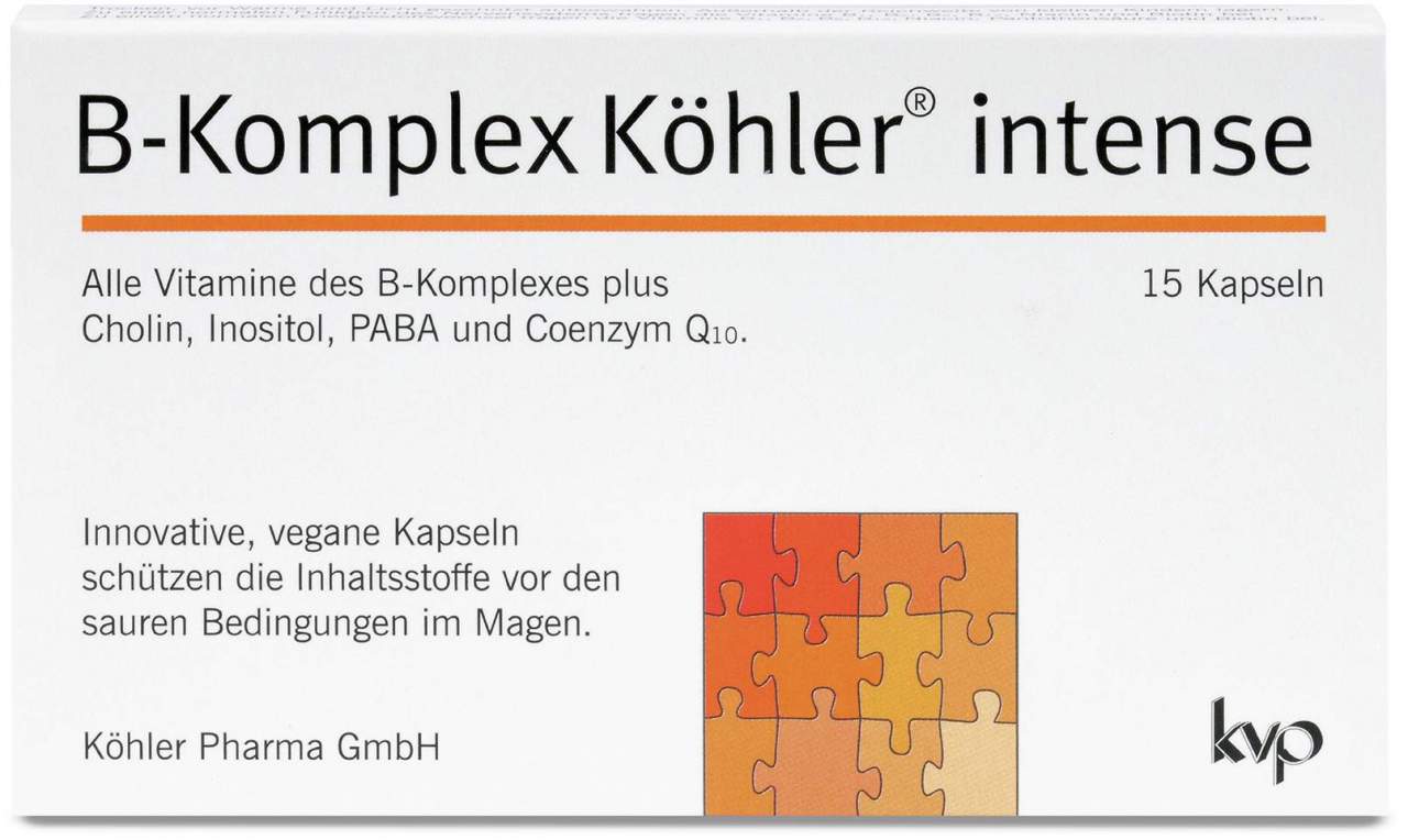 B-Komplex Köhler Intense 15 Kapseln