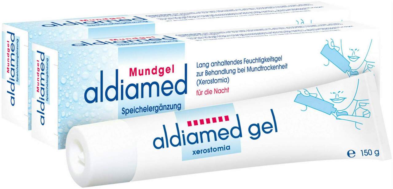 Aldiamed Mundgel zur Speichelergänzung 2 x 150 g
