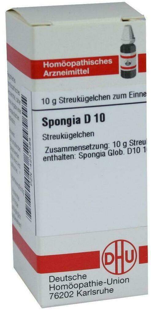 Dhu Spongia D10 10 G Globuli