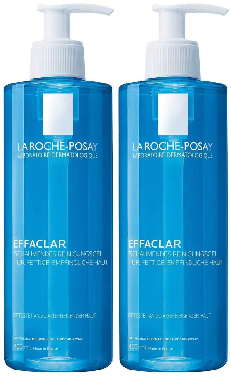 La Roche Posay Effaclar Schäumendes Reinigungsgel 2 x 400 ml