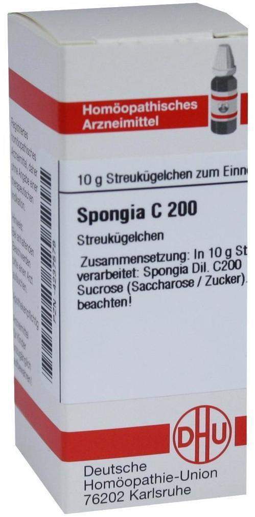 Dhu Spongia C200 10 G Globuli
