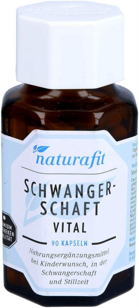Naturafit Schwangerschaft Vital Kapseln 90 Stück