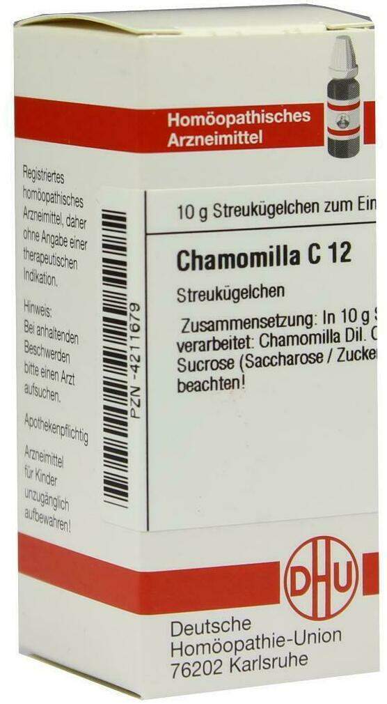 Dhu Chamomilla C12 Globuli