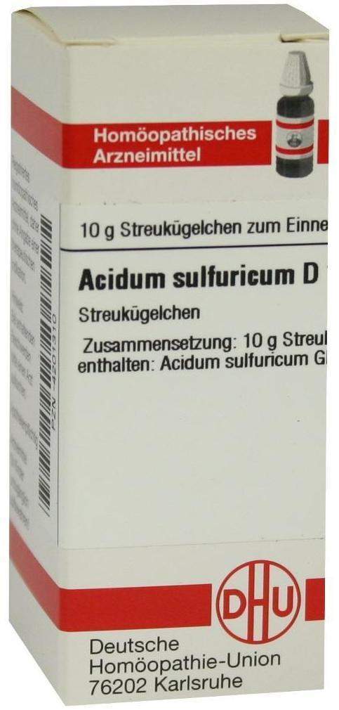 Dhu Acidum Sulfuricum D12 10 G Globuli