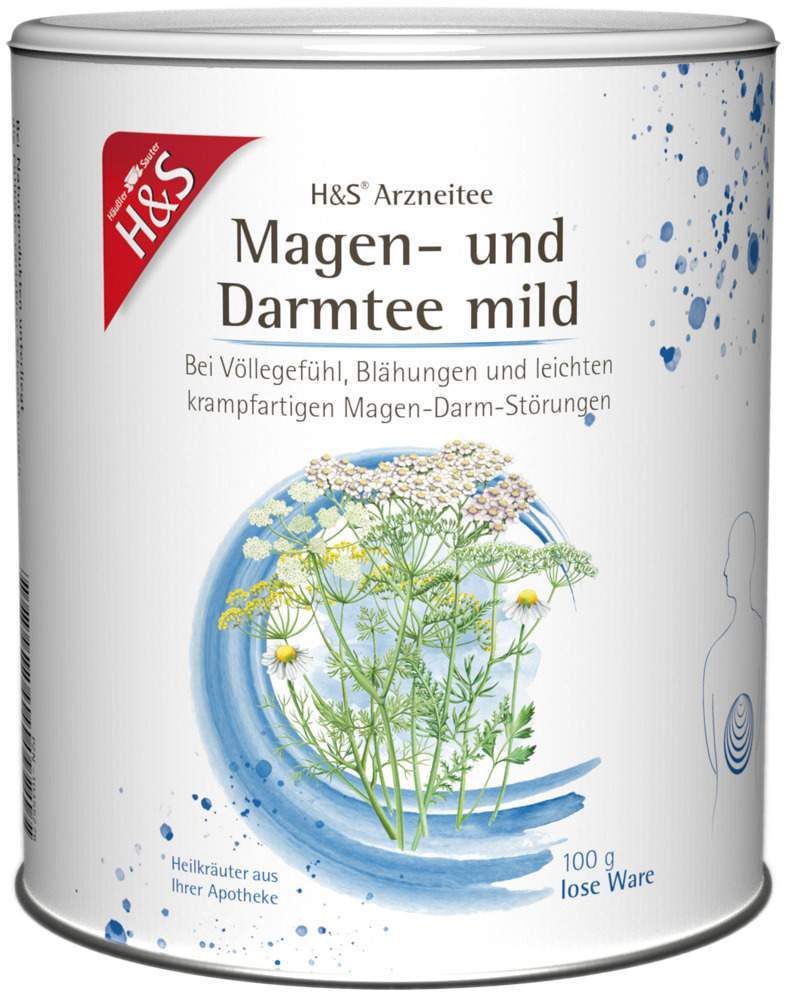 H&S Magen- und Darmtee Mild Loser 100 G Tee