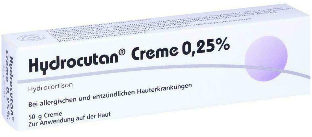 Hydrocutan 0,25 % 50 G Creme