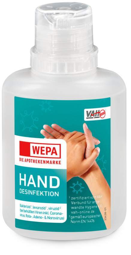 WEPA Hand - Desinfektion 100 ml Lösung