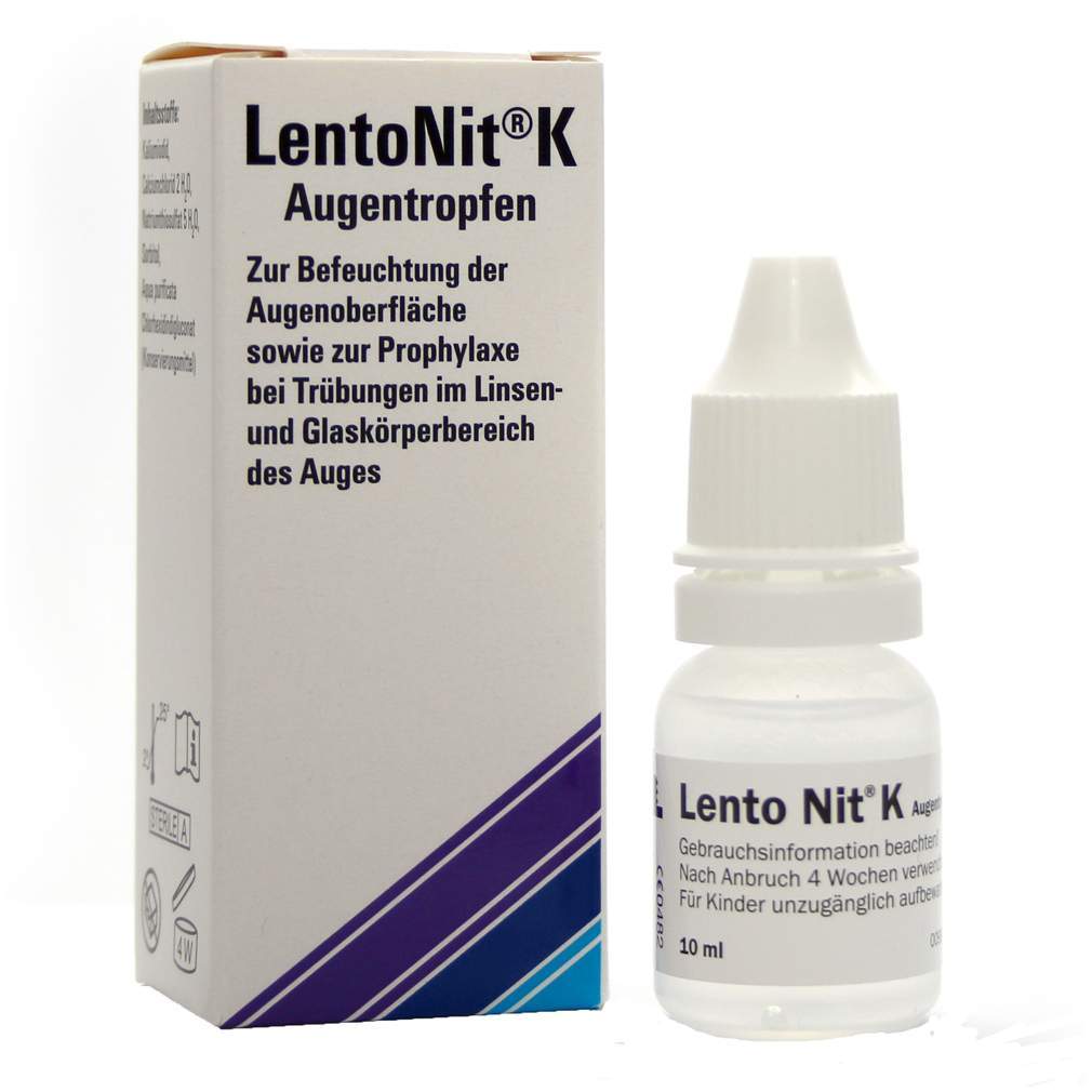 Lento Nit K Augentropfen 10 ml