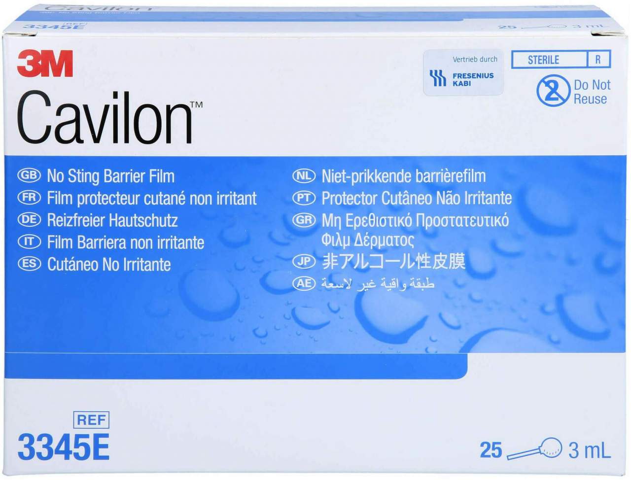 Cavilon 3m Lolly Reizfreier Hautschutz 25 X 3 ml