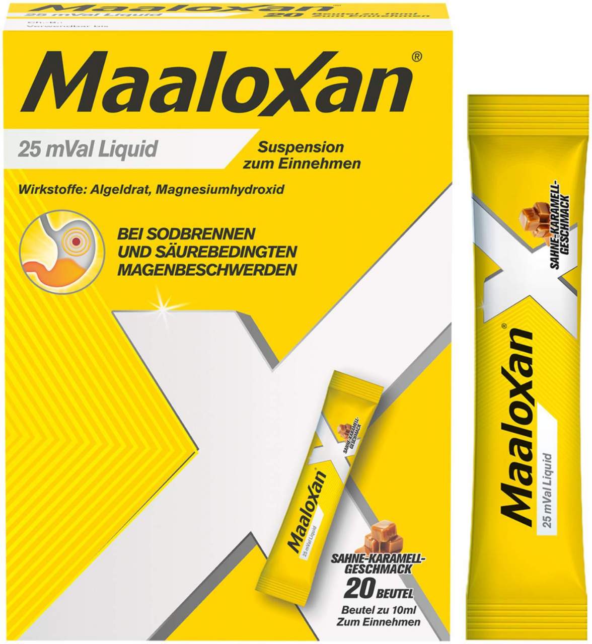 Maaloxan 25 mVal 20 x 10 ml Liquid