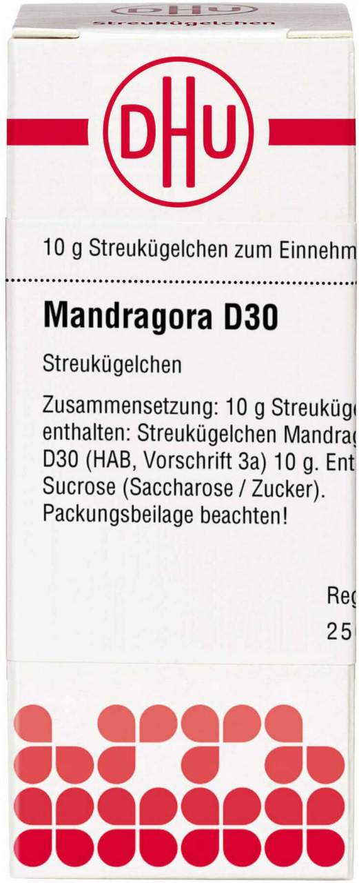 Dhu Mandragora D30 Globuli 10 G