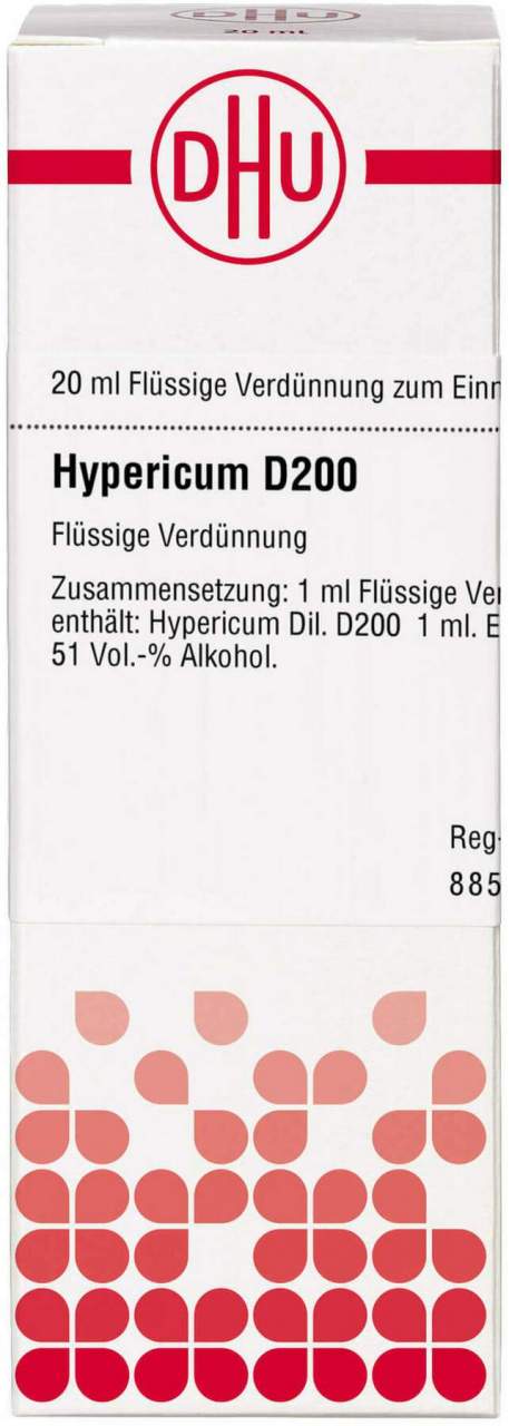 Dhu Hypericum D200 Dilution 20 ml