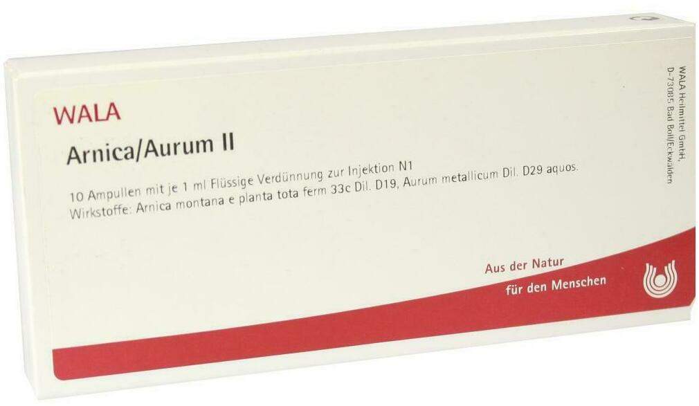 Wala Arnica Aurum II 10 X 1 ml Ampullen