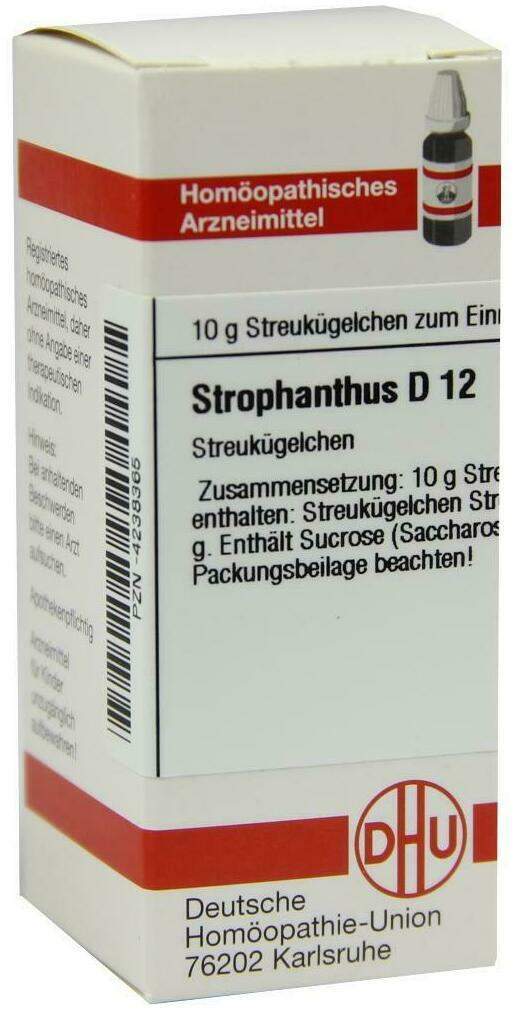 Dhu Strophanthus D12 10 G Globuli