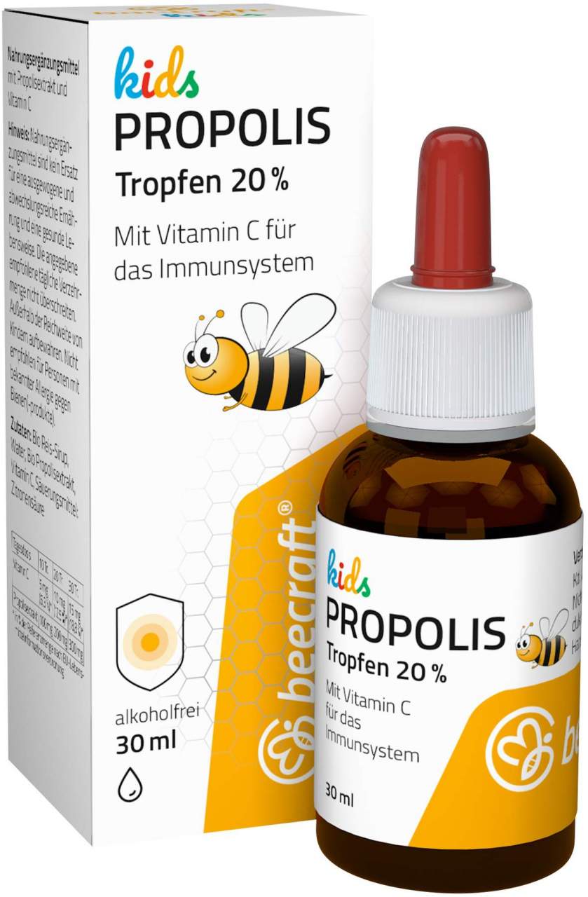 Beecraft Kids Propolis Tropfen 20 % 30 ml