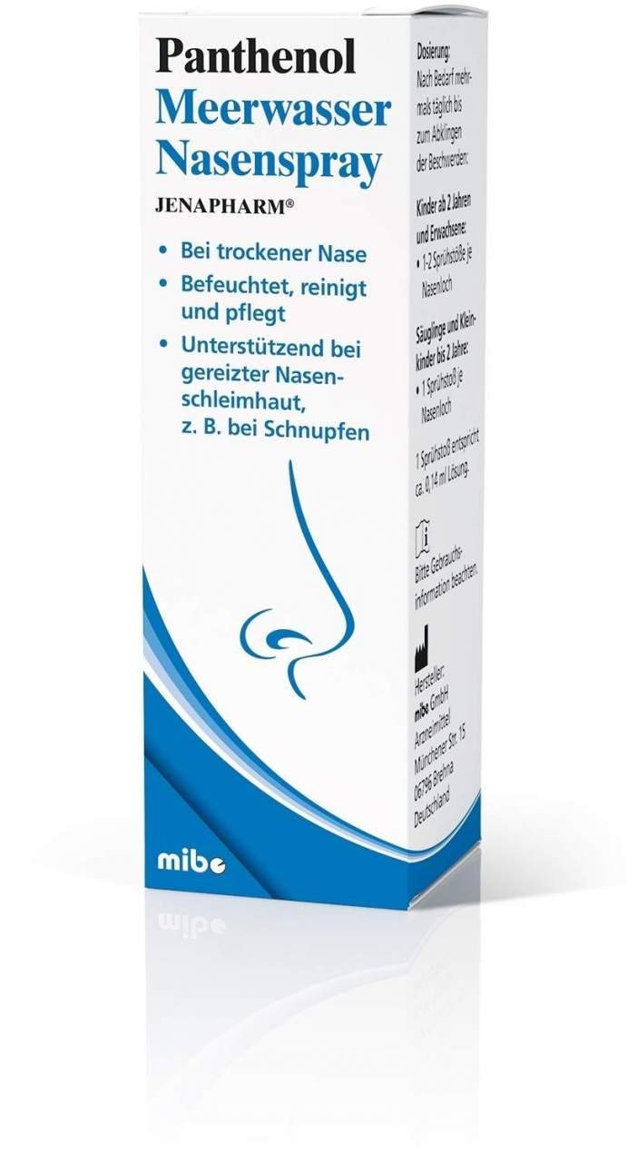 Panthenol Jenapharm Meerwasser 20 ml Nasenspray