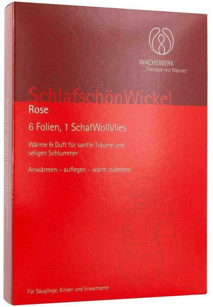 Schlafschön Wickel Rose Wachswerk