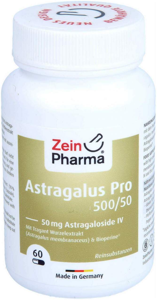 Astragalus Pro 500-50 50 mg Astragaloside Iv Kaps.60 Stück
