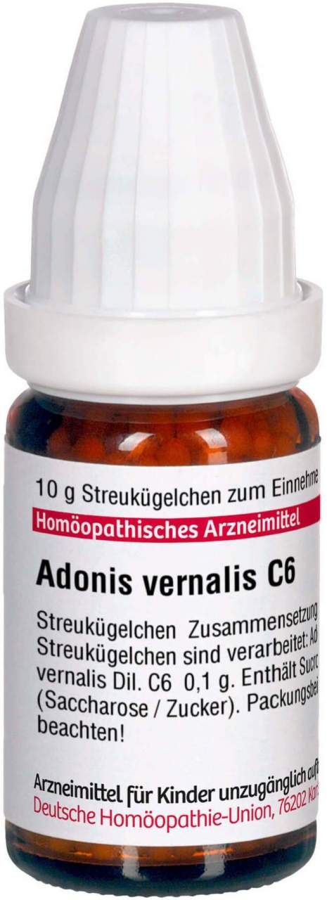 Dhu Adonis Vernalis C6 10 G Globuli