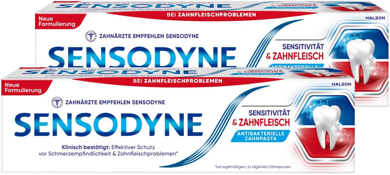 Sensodyne Sensitivität & Zahnfleisch Zahnpasta 2 x 75 ml