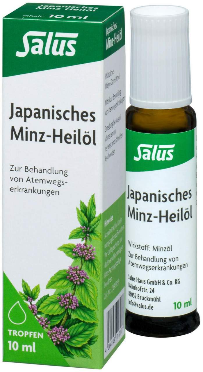 Japanisches Minz Heilöl Salus 10 ml Ätherisches Öl