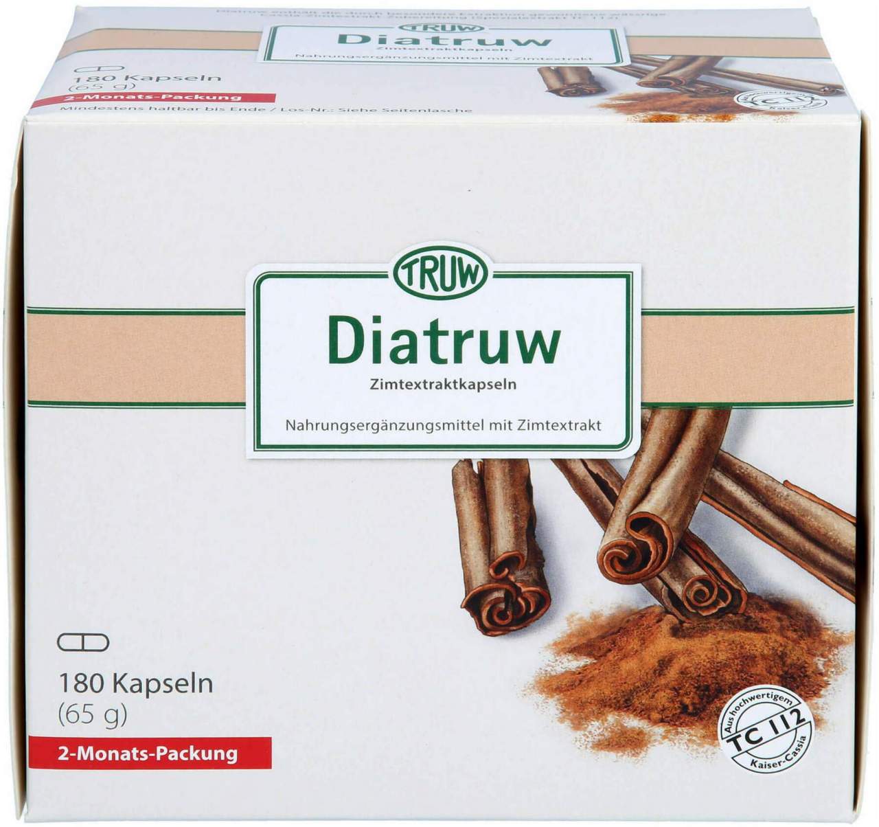 Diatruw Zimtextraktkapseln 180 Stück