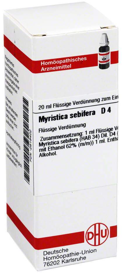Dhu Myristica Sebifera D4 Dilution