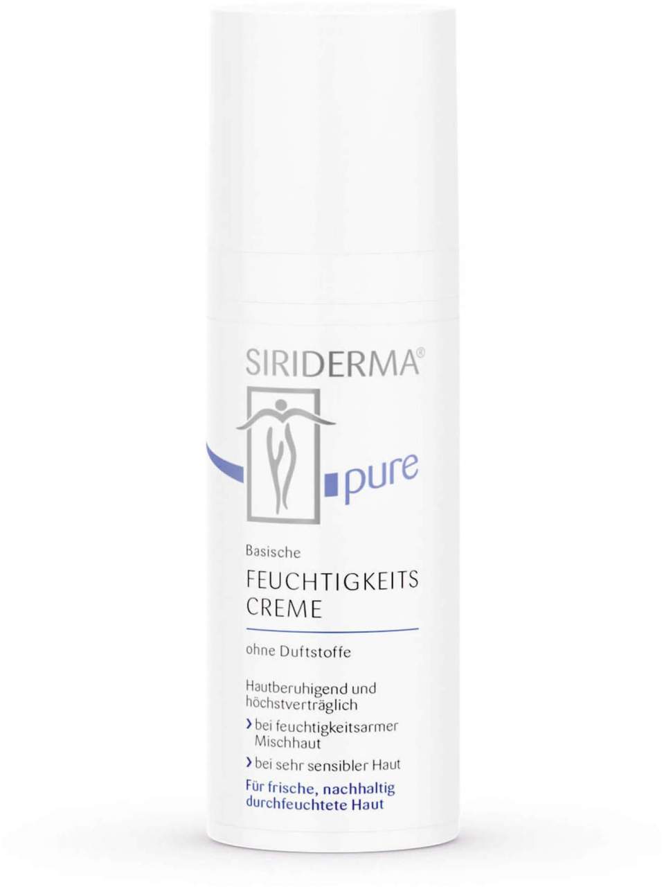 Siriderma Feuchtigkeits Creme Ohne Duftstoffe 50 ml - Bei trockener Haut