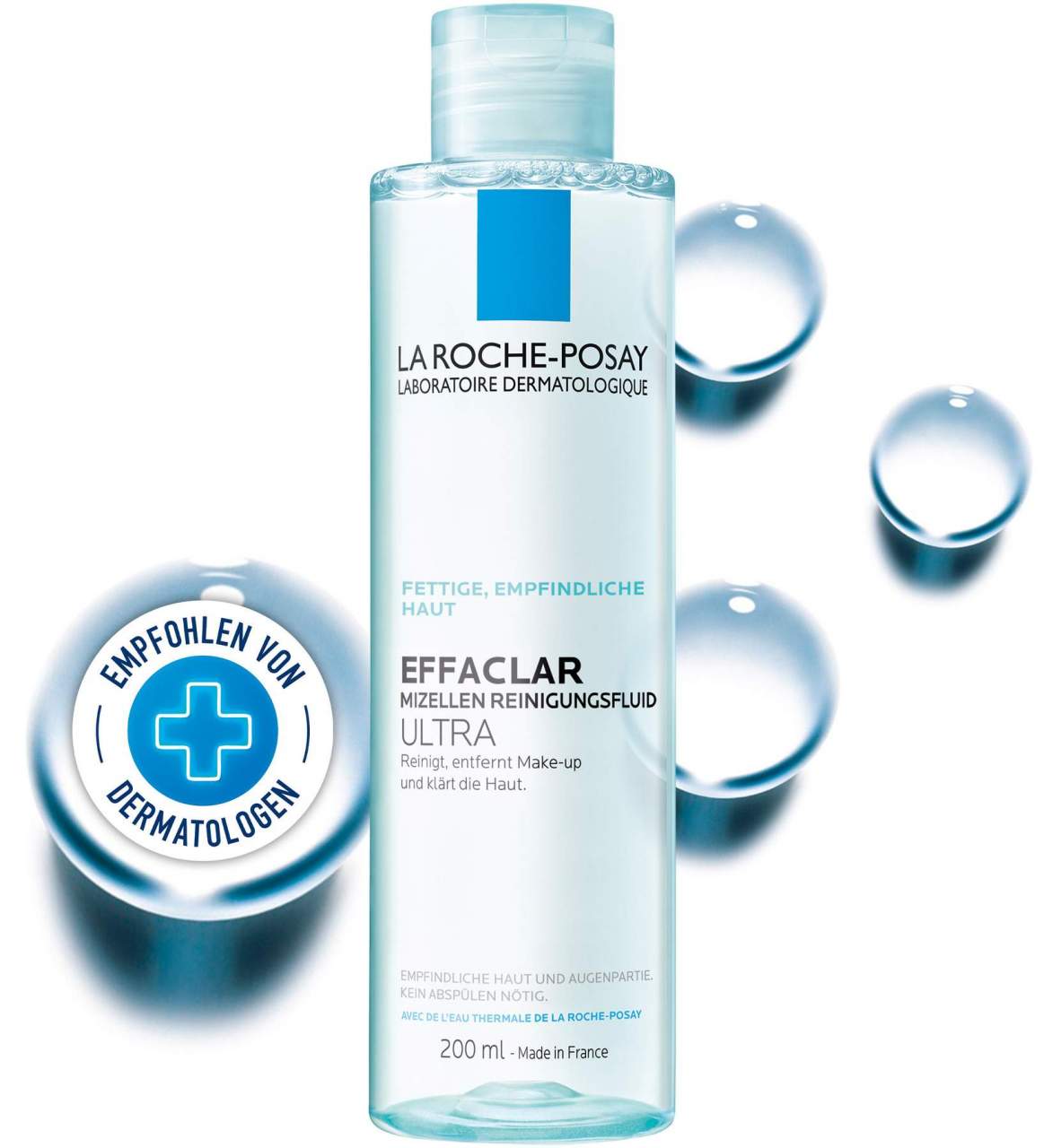 La Roche Posay Effaclar Mizellen Reinigungsfluid Ultra 200 ml