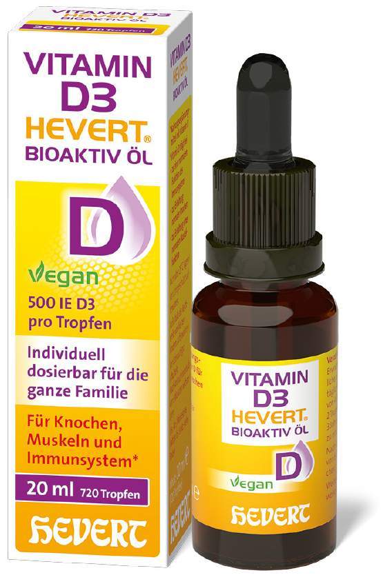 Vitamin D3 Hevert Bioaktiv Öl 20 ml