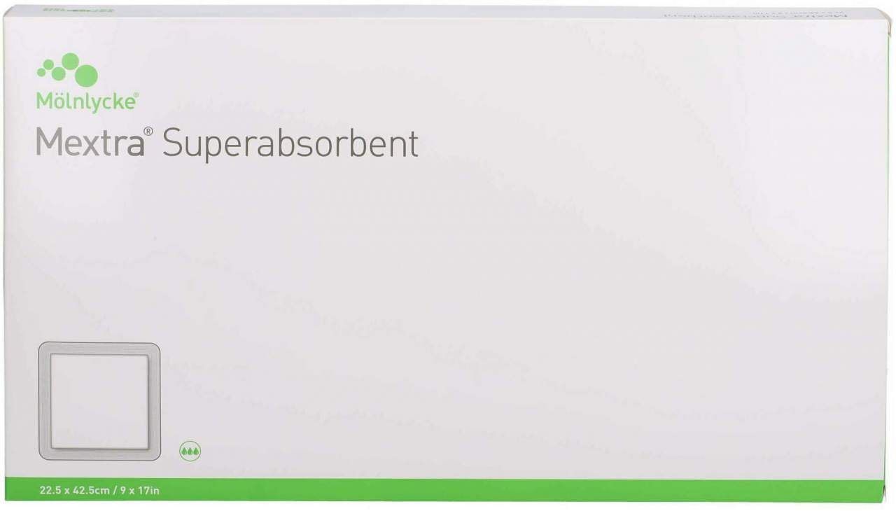 Mextra Superabsorbent Verband 22,5x42,5 cm