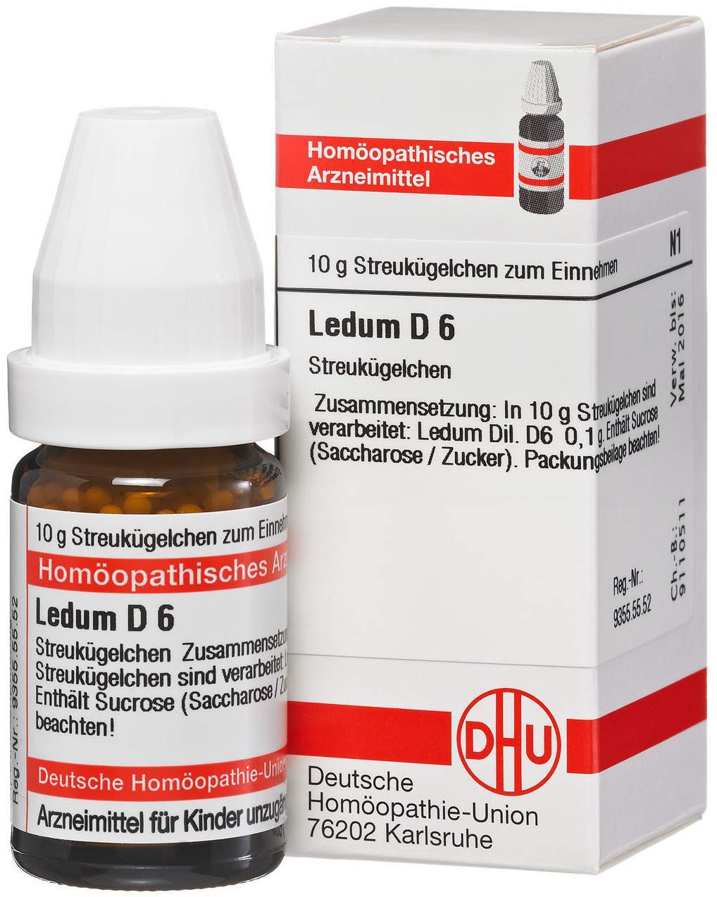 Dhu Ledum D6 10 G Globuli