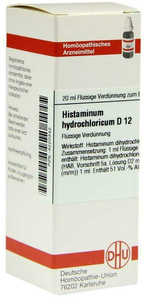 Dhu Histaminum Hydrochloricum D12 Dilution